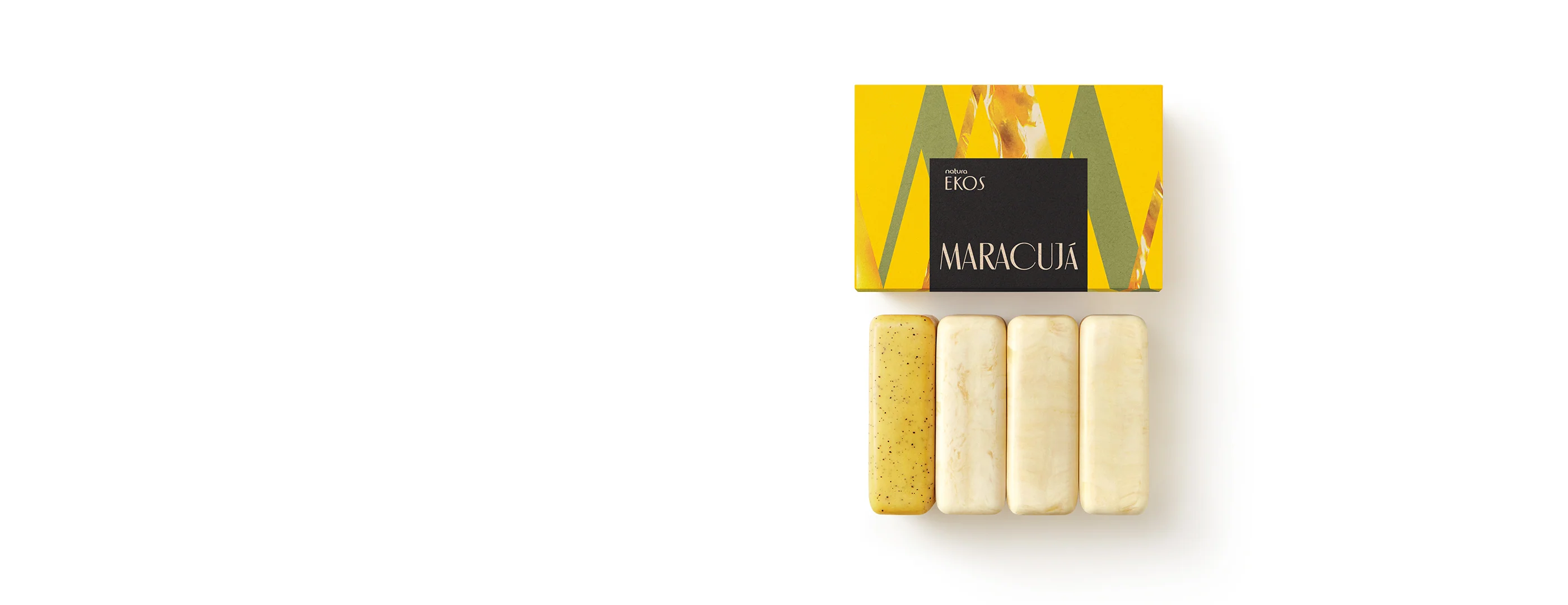 Ekos Maracujá Creamy & Exfoliating Monopack Bar Soap Set - Image 3