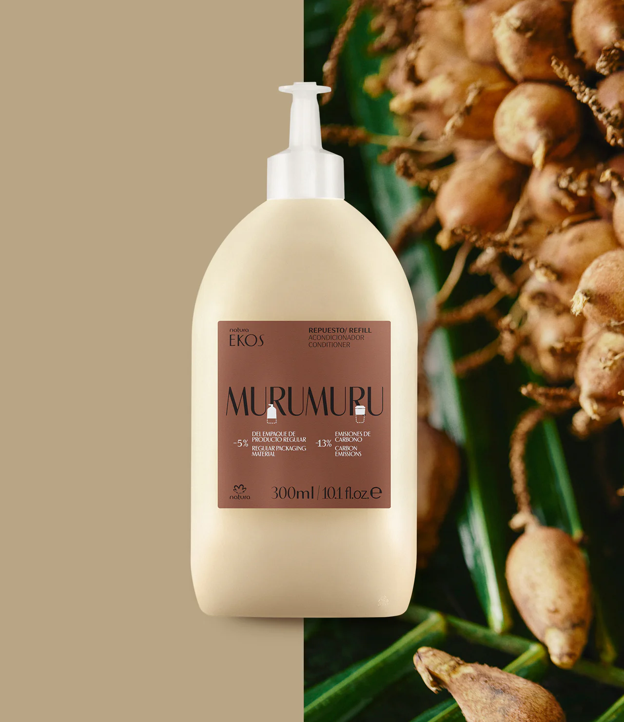 Ekos Murumuru Hair Anti-Damage Conditioner Refill - Image 4